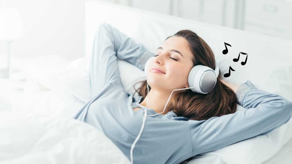 Tránh dùng tai nghe khi ngủ